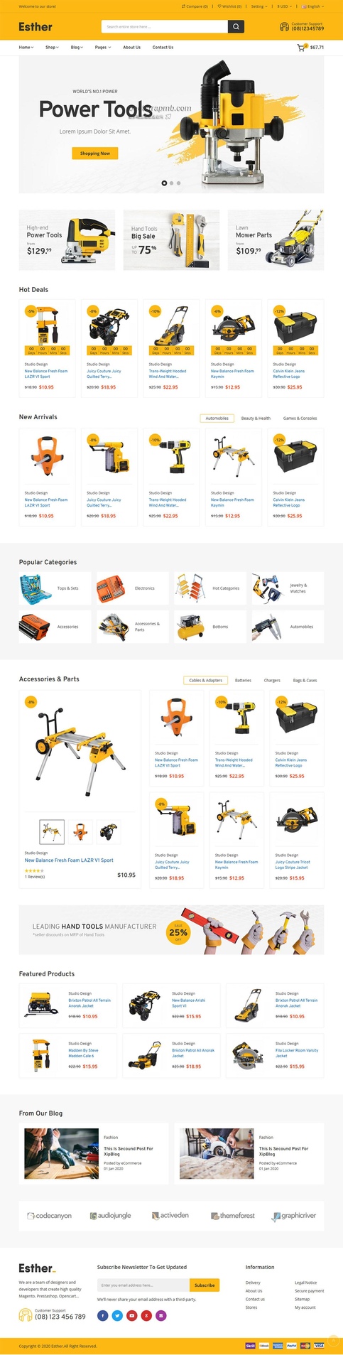 Esther-小件五金工具外贸商店